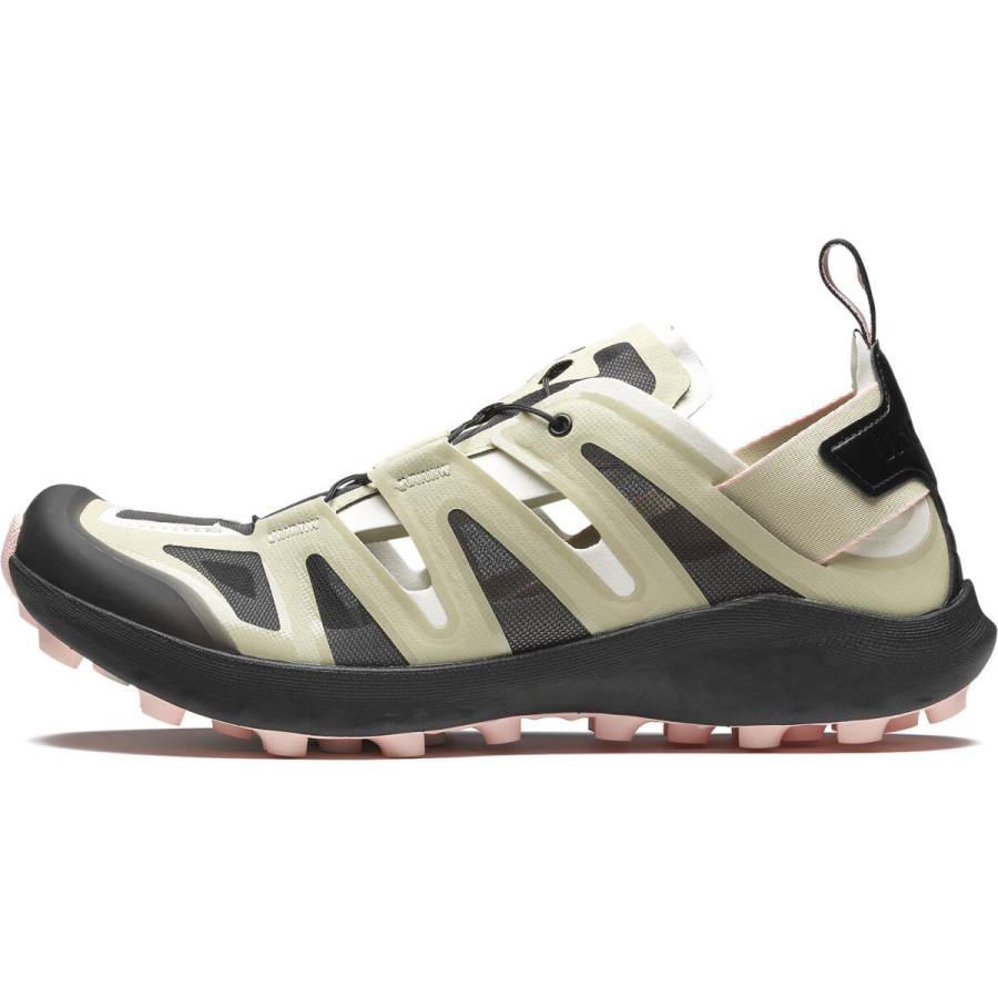 SALOMON Udara River Trekking Shoes Unisex Light Olive Green/Black/Impatiens Pink
