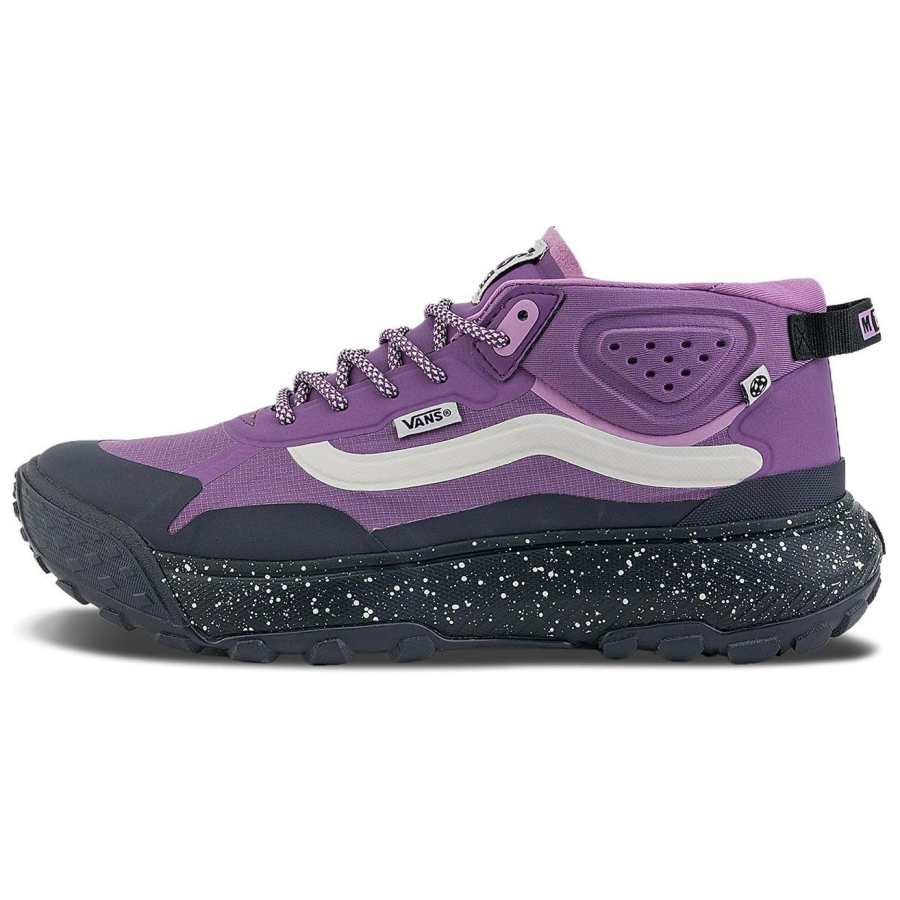 Vans MTE Crosspath Abrasion Resistant Mid top Mountaineering Shoes Unisex Purple