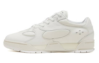 EQLZ EQUALIZER 1980 JS Low top Vintage Basketball Shoes Unisex White Coral