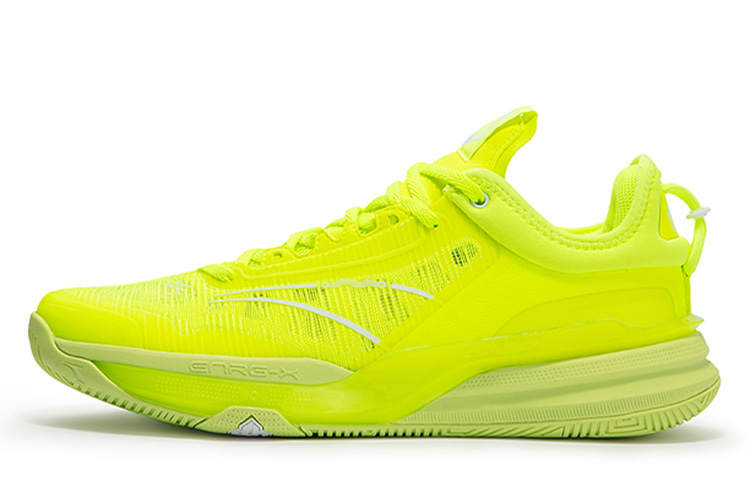 361° DVD1 Basketball Shoes Men's Low Top Neon Solar Yellow/361 Degrees White