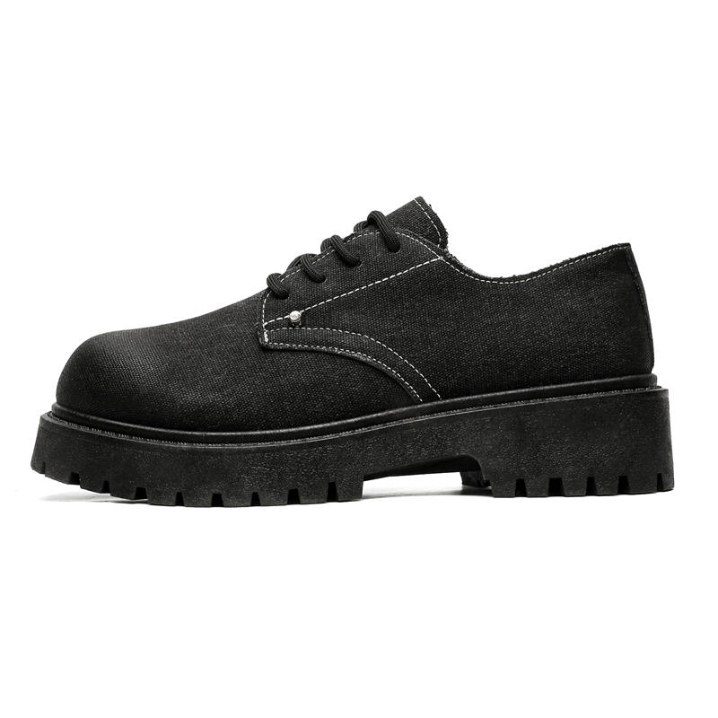 JKEM Denim Casual Leather Shoes Men's
