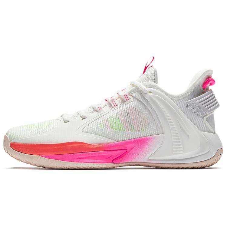 ANTA SUPERSTORE CHAOJIANTA Fabric Slip Resistant Abrasion Resistant Slip Resistant Abrasion Resistant Mid top Basketball Shoes Men's