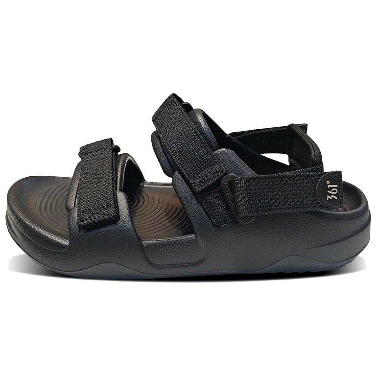 361° 361° Beach Sandals Men's Obsidian Black