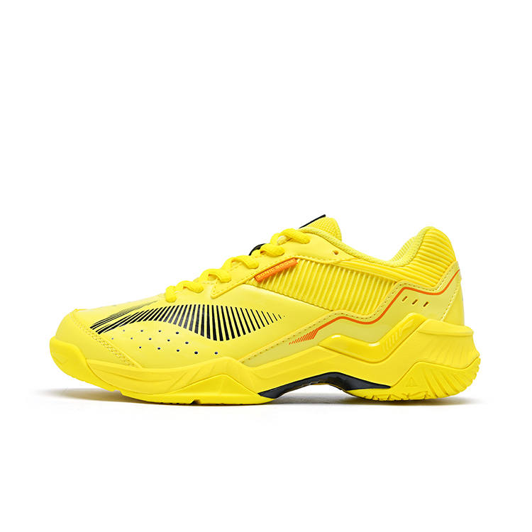 Li-Ning Li Ning Thunder Training Cushioning Breathable Low top Badminton Shoes Unisex Bright Yellow
