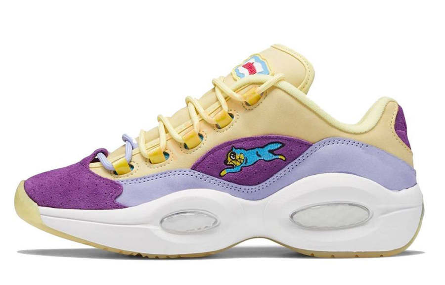 Reebok Question Bbc Ice Cream x Question Reebok Low 'Yellow Lilac Glow'