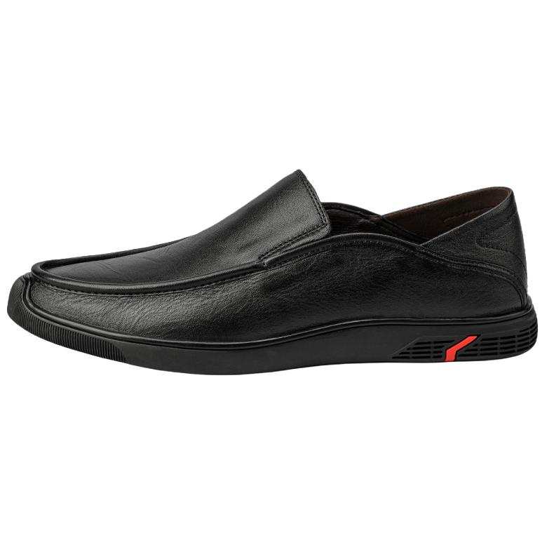 PAIBLOKS Top Grain Cow Leather Men's Casual Shoes Men's