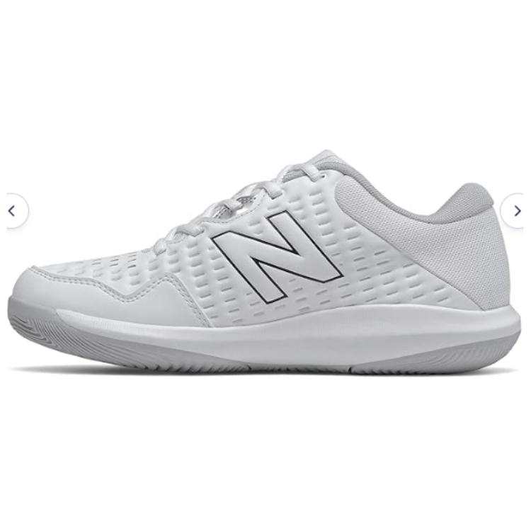 New Balance New Balance 696 V4 Hard Court Tennis Shoes 'Grey Navy'