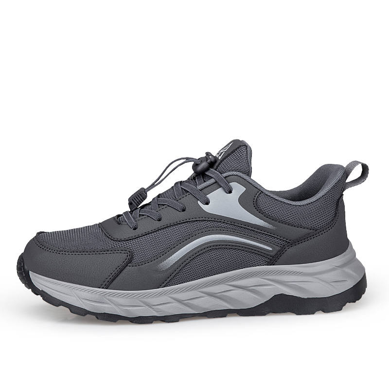 KANGLEJIAN Low top Casual Shoes Men's Dark Gray
