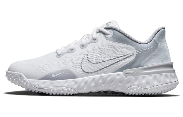 Nike Nike Alpha Huarache Elite 3 Turf 'White Metallic Silver' Women's