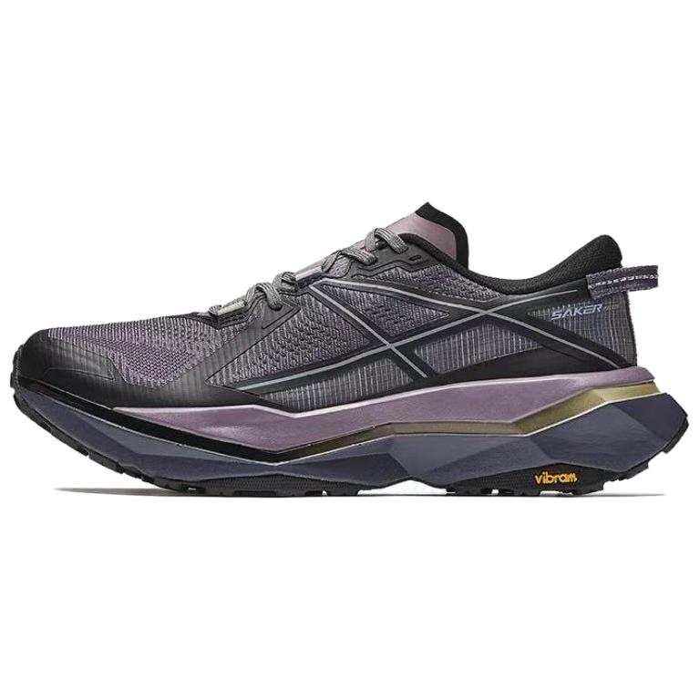 Anta Peregrine Falcon 2 Trail Running Shoes Women's Black Vine Purple