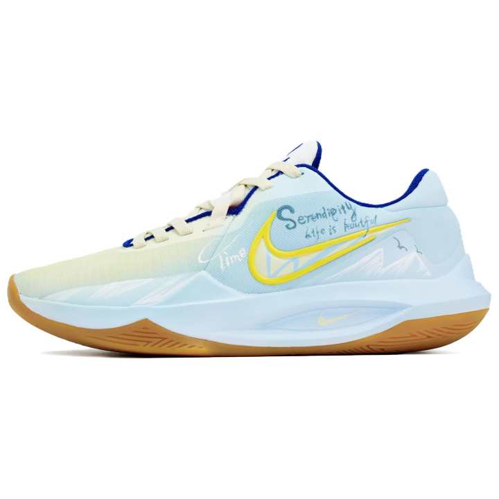 Nike Nike Precision 6 Low top Basketball Shoes Men's Light Blue