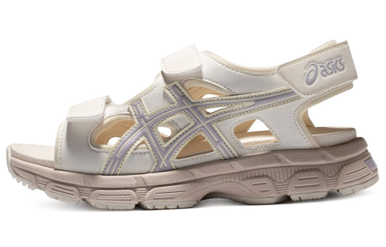 ASICS Kahana Sd Outdoor Sports Unisex Beige Purple Sandals 'Cream Graypurple'