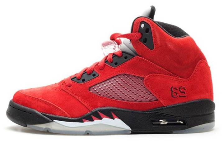 Jordan Jordan 5 Retro Dmp Raging Bull Red Suede