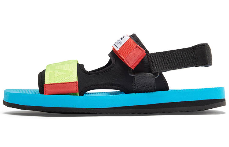 FILA FUSION Fila Capri Sandal Black/Blue/Red Women's