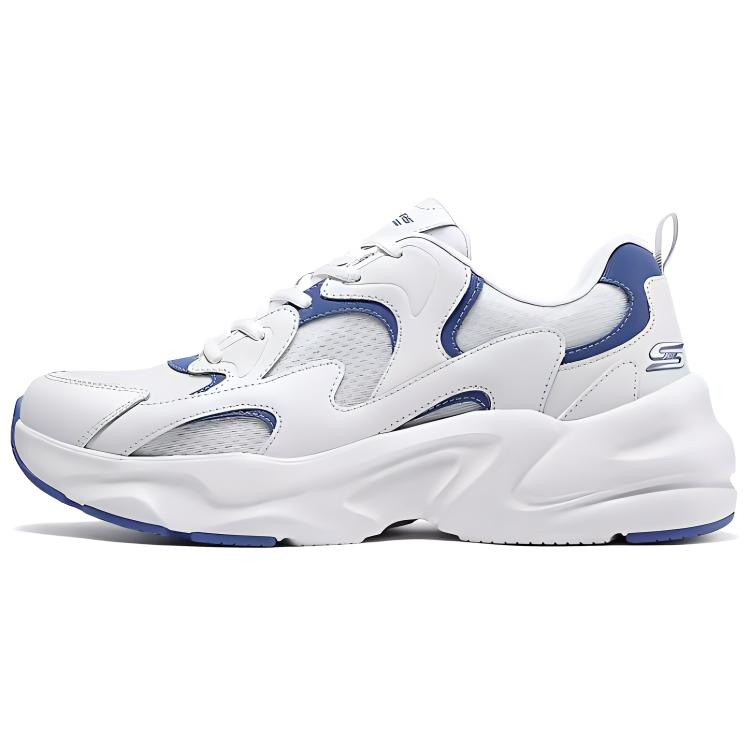 Skechers DLITES Low top Chunky Sneakers Women's Blue White
