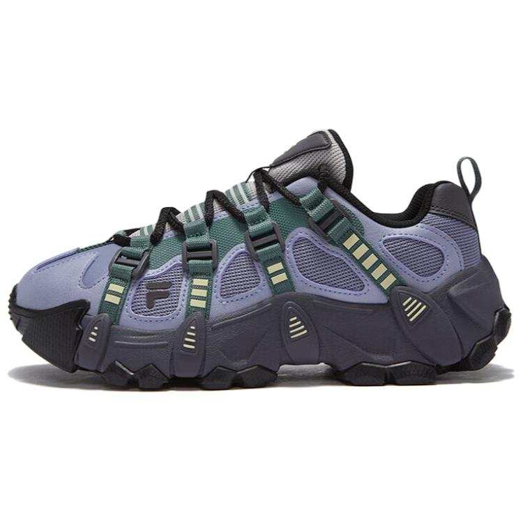 FILA FUSION EXOCET Mountains Shoes Abrasion Resistant Abrasion Resistant Low top Chunky Sneakers Women's Haze Blue