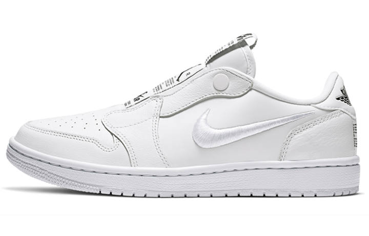 Jordan Jordan 1 Retro Low Slip White Black Women's