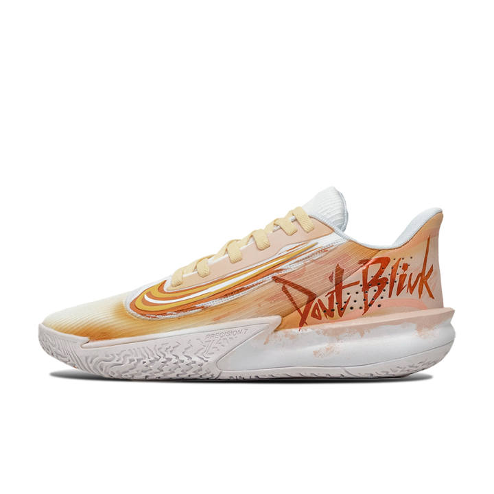 Nike Nike Precision 7 Low top Basketball Shoes Men's Red White