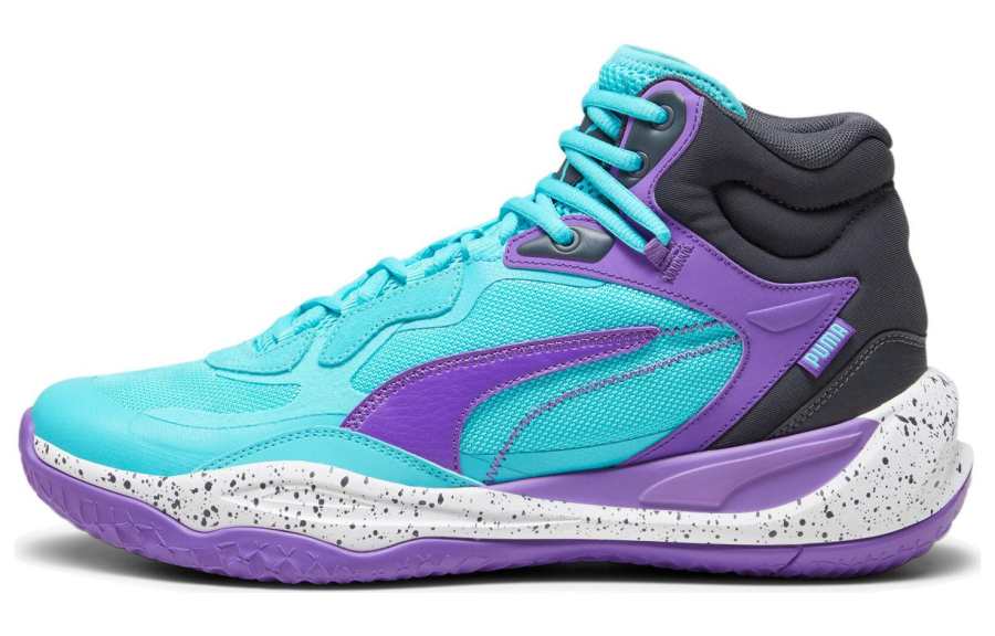 PUMA PUMA Playmaker Pro Mid 'Purple Glimmer Bright Aqua'