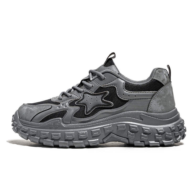 BAOZAOGONGYANG Low top Chunky Sneakers Men's