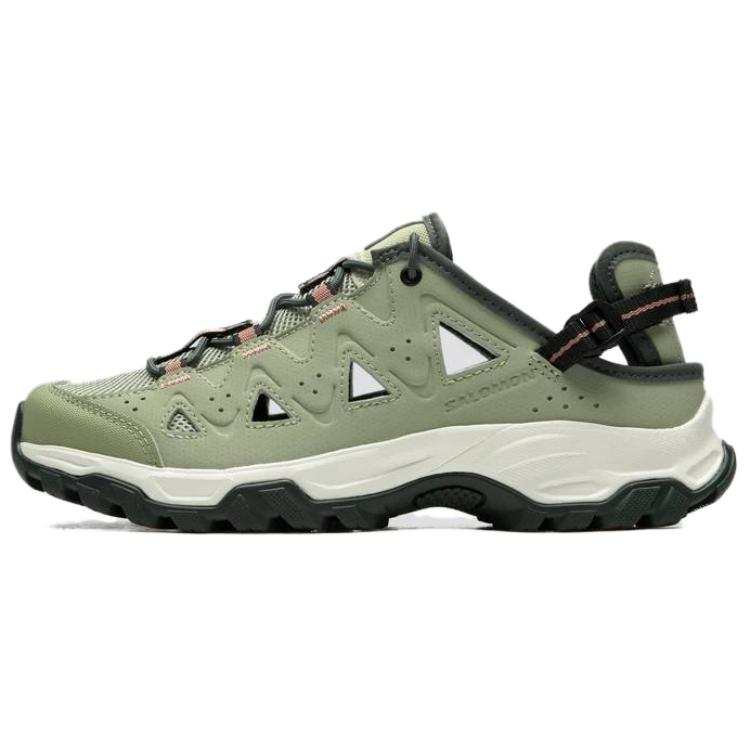 SALOMON ALHAMA Slip Resistant Breathable Grip Odor Resistant River Trekking Shoes Women's Tea Brown