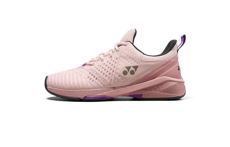 YONEX Power Cushion Sonikage 3 Cushioning Low top Tennis Shoes Women's Pink Beige