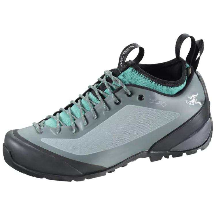 Arcteryx Arc'teryx ACRUX FL Slip Resistant Abrasion Resistant Low top Hiking Shoes Women's Gray Green