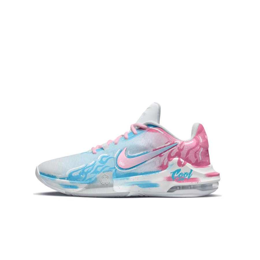 Nike Nike Air Max Impact 4 Basketball Shoes Men's Mid Top Blue Pink