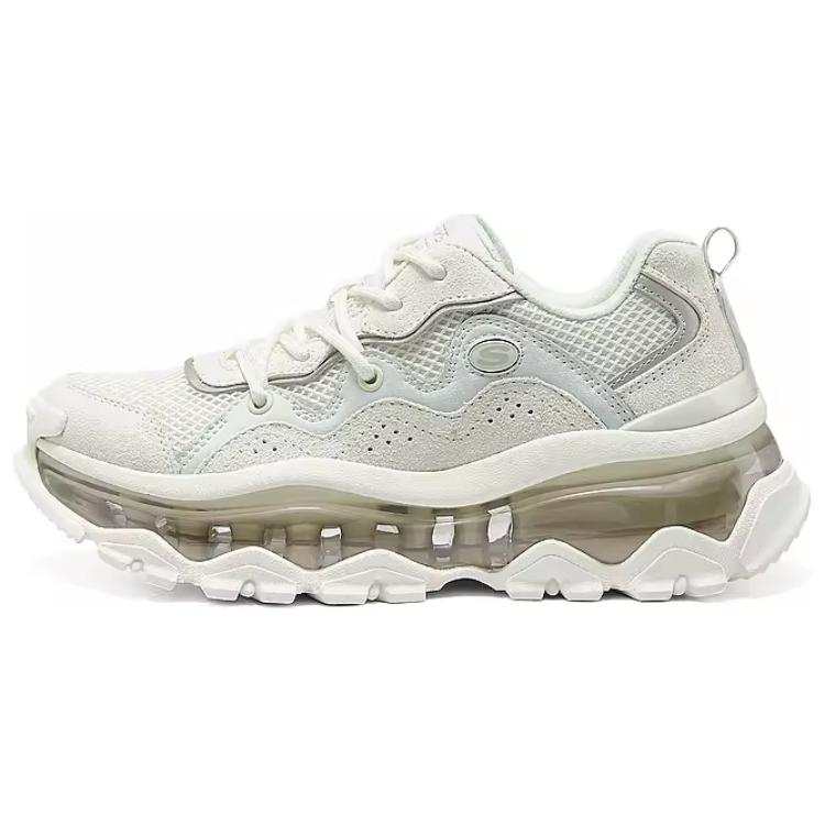 Skechers Street Abrasion Resistant Breathable Low top Chunky Sneakers Women's White