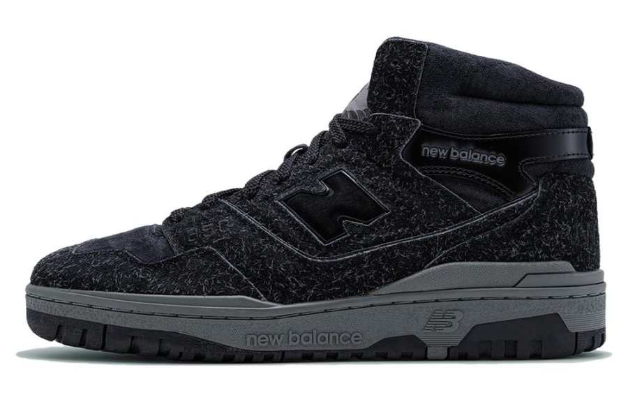 New Balance JUNYA WATANABE x New Balance NB 650 Collection Comfortable Mid top Vintage Basketball Shoes Men's Black