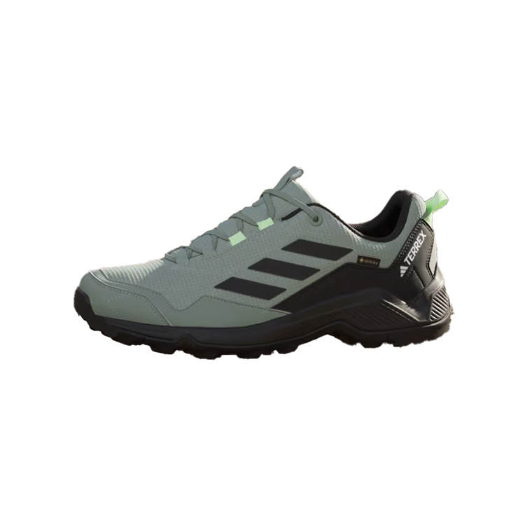 Adidas Adidas Terrex Eastrail Slip Resistant Abrasion Resistant Low top Mountaineering Shoes Unisex Green Black