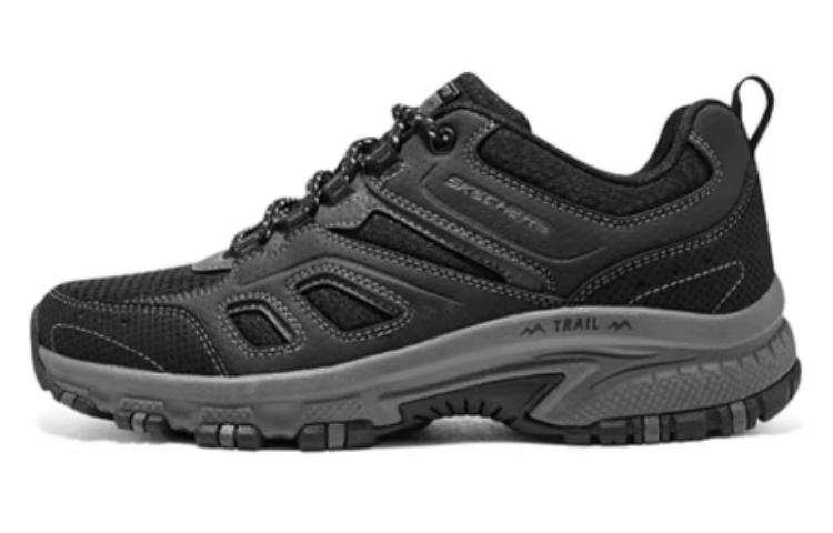 Skechers Cyan Mountain Lace Up Cushioning Abrasion Resistant Cushioning, Wear Resistant Low top Mountaineering Shoes