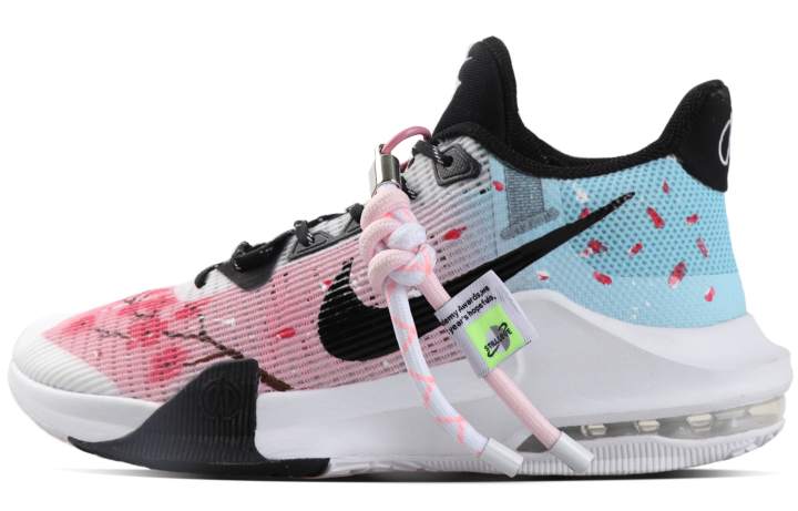 Nike Nike Air Max Impact 3 Basketball Shoes Men's Low Top Pink Blue