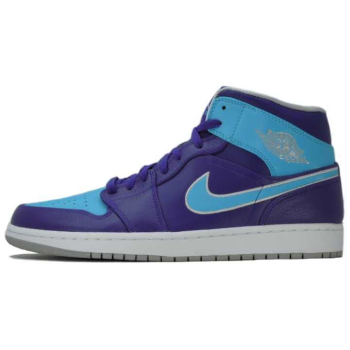 Jordan Jordan 1 Mid Hornets 2014