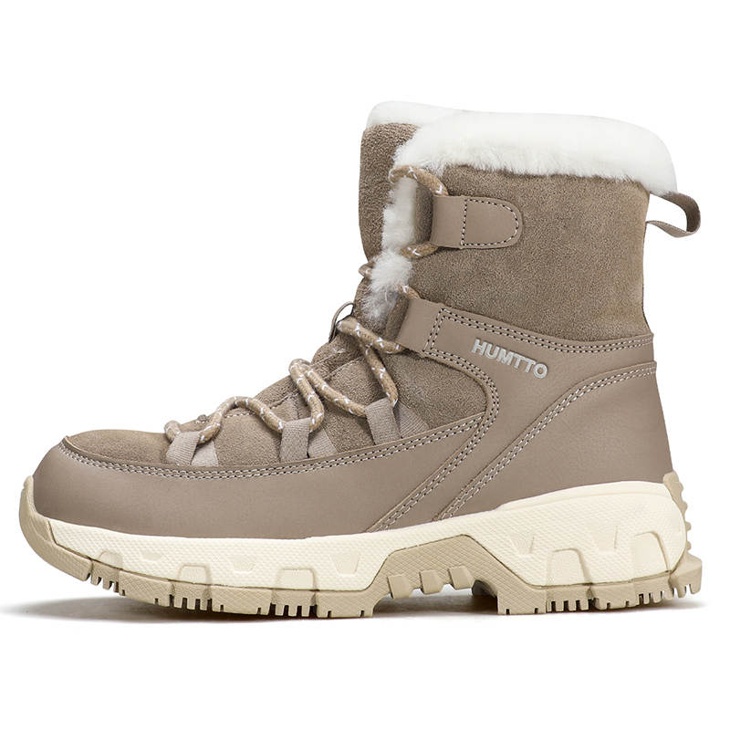 HUMTTO Cushioning Coverage Balance Cushioning Coverage Balance Short Mid Calf Snow Boots Women's