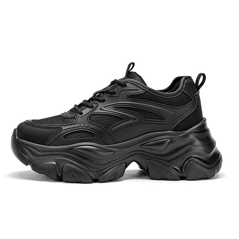 Warrior Abrasion Resistant Breathable Height Increasing Low top Chunky Sneakers Women's