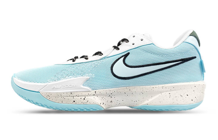 Nike Nike Air Zoom G.T. Cut Academy Moisture Wicking Coverage Breathable Low top Basketball Shoes Unisex Black White Blue