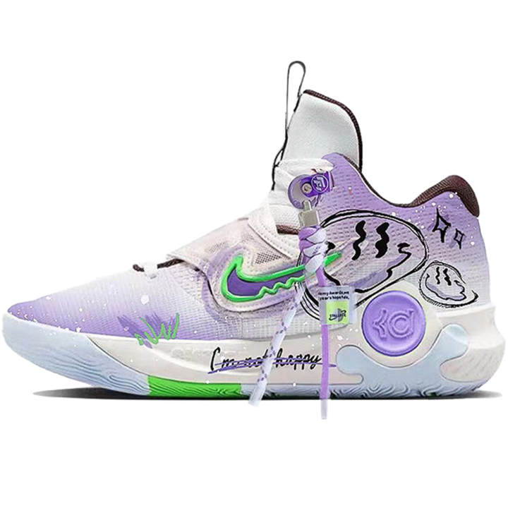 Nike Nike KD Trey 5 X KD EP, Laughter Abrasion Resistant Mid top Basketball Shoes Men's Purple