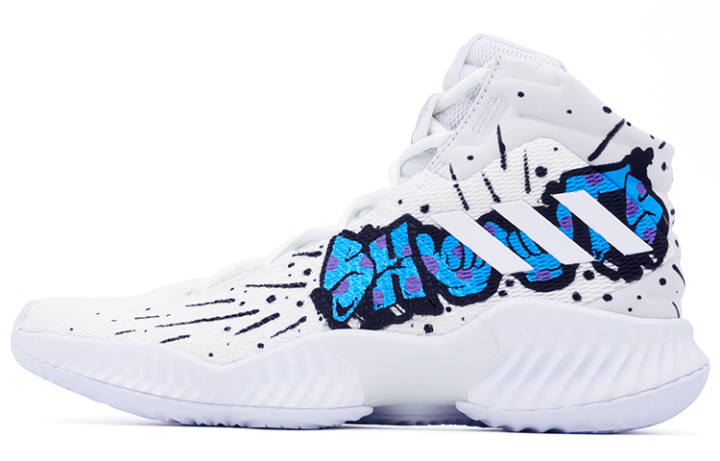 Adidas Adidas Pro Bounce 2018 Fabric Abrasion Resistant Breathable Moisture Wicking Coverage Quick Dry Support