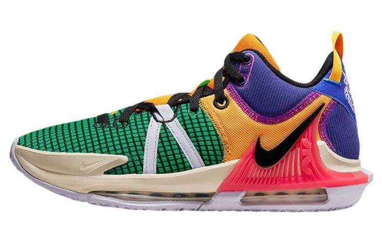 Nike Nike Lebron 7 Witness 'Multi Color' James Cushioning Slip Resistant Cushioning Slip Resistant Mid top Basketball Shoes