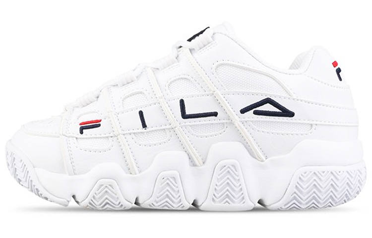 FILA XT97 Abrasion Resistant Breathable Height Increasing Low top Chunky Sneakers Unisex White