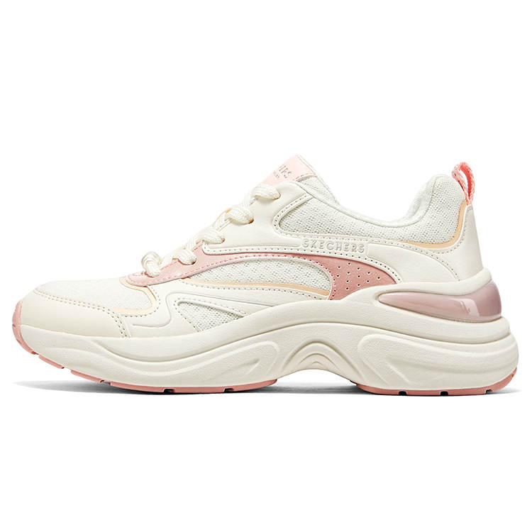 Skechers Low top Chunky Sneakers Women's White Pink