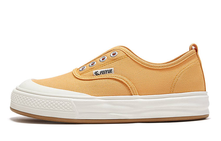FEIYUE Low-top Canvas Shoes Women's Orange
