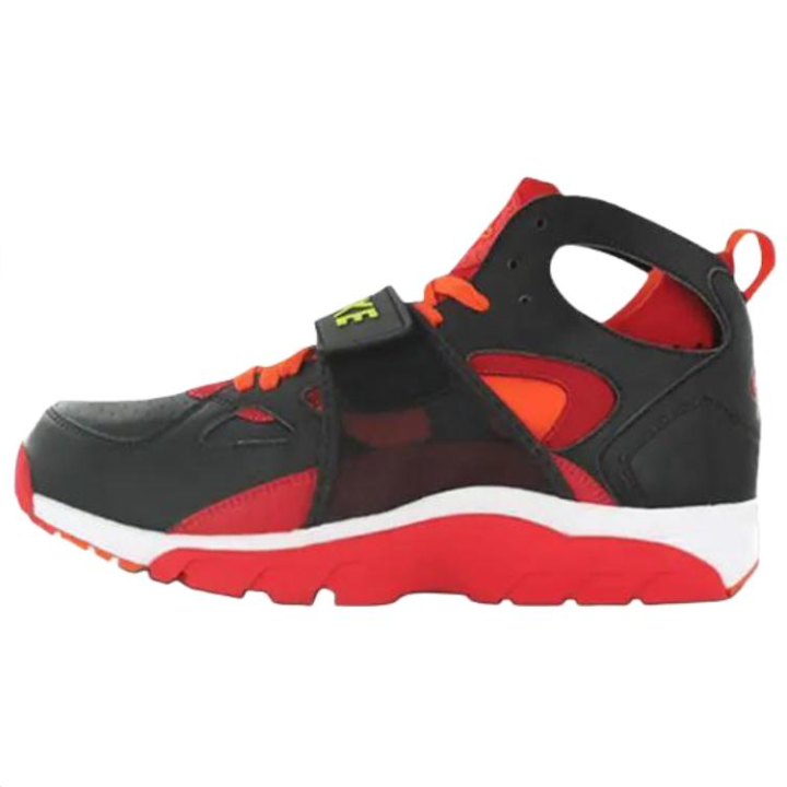 Nike Nike Air Trainer Huarache Basketball Shoes Men's Black Red
