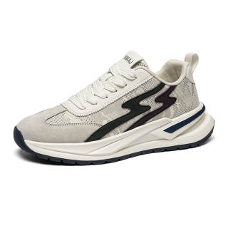 NAKAJ Slip Resistant Abrasion Resistant Low top Chunky Sneakers Men's