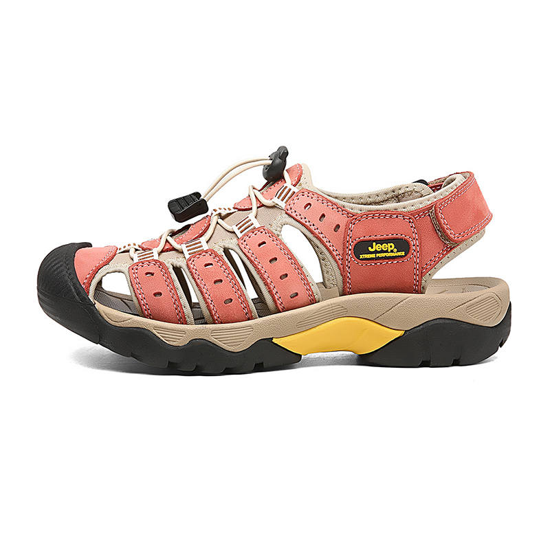 Jeep Low top Mountaineering Hiking Shoes Women's Begonia Red