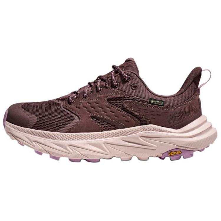 HOKA ONE ONE Anacapa 2 Slip Resistant Abrasion Resistant Low top Hiking Shoes Women's Umber