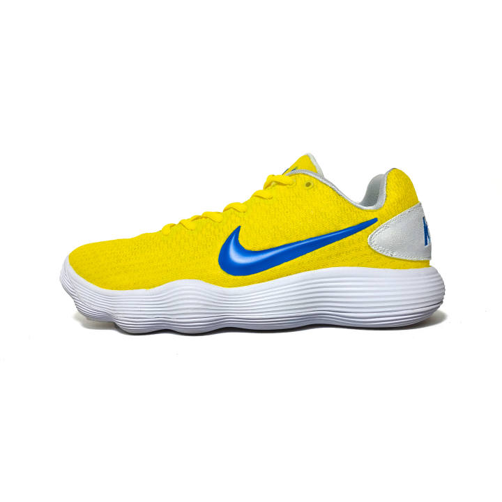 Nike Nike Hyperdunk 2017 Basketball Shoes Men's Low Top Yellow/Blue