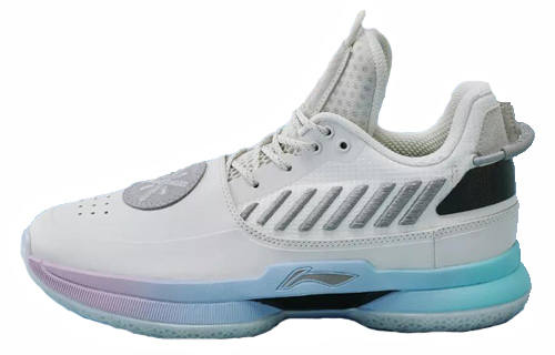 Li-Ning Li Ning Way Of Wade 7 Cotton Candy Abrasion Resistant Breathable Low top Basketball Shoes Women's White