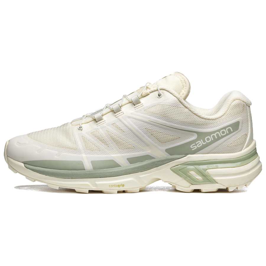 SALOMON XT Wings 2 Slip Resistant Abrasion Resistant Lightweight Low top Outdoor Shoes Unisex Vanilla